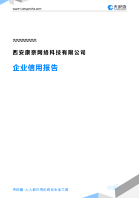 科技企业信息概览 以西安康奈网络科技有限公司为例